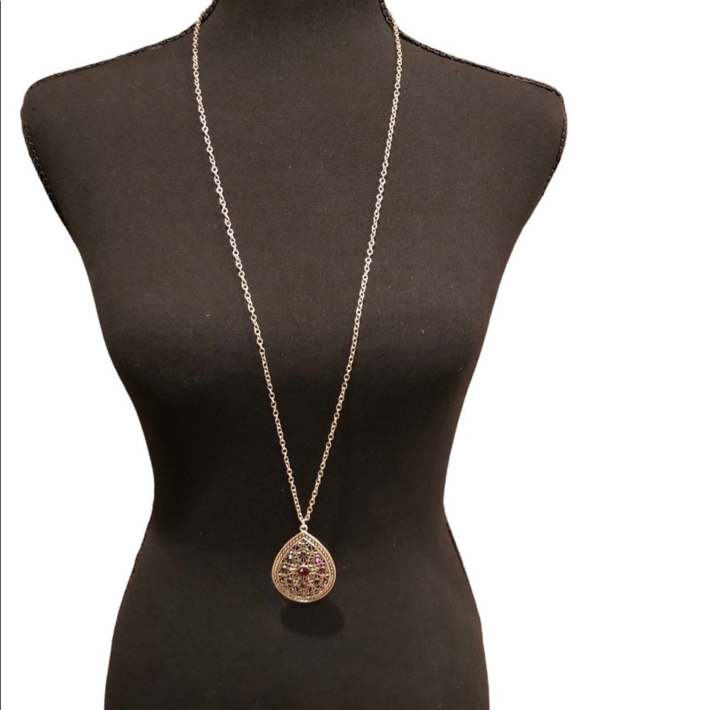 GARNET Necklace - Picture 1 of 7
